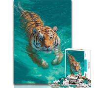 1000 Piece Jigsaw Puzzles for Adults Fantasy Tiger Puzzles for Teenagers,for Educational Game Challenge Toy Birthday Present, Gifts, Wall Art (size 38x26cm)