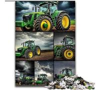 1000 Piece Jigsaw Puzzles for Adults Farm Implement Tractor 1000 Pieces Puzzles for Adults for Birthdays, Holidays, And Special Occasions (Size 26x38cm)