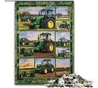 1000 Piece Jigsaw Puzzles for Adults Farm Implement Tractor Puzzle 1000 Pieces Jigsaw Educational & Fun Indoor Game for Home Decor (size 26x38cm)