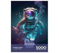 1000 Piece Jigsaw Puzzles for Adults Floating In Outer Space Adult Puzzles Hands-on Game Stress Reliever Difficult And Challenge 38x26cm/1000pcs