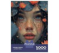 1000 Piece Jigsaw Puzzles for Adults Floral Beauty Adult Puzzles Hands-on Game Stress Reliever Difficult And Challenge 70x50cm/1000pcs
