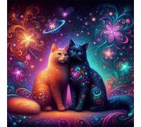 1000 Piece Jigsaw Puzzles for Adults Flower Animal Cat, Fun Challenges, Educational Games, Difficult Jigsaw Puzzles for Adults, Puzzle 1000 Pieces