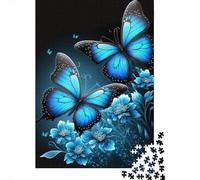 1000 Piece Jigsaw Puzzles for Adults Flower Butterfly1 Jigsaw Puzzle Adult Paper Puzzles Family Entertainment Toys 1000pcs (38x26cm)