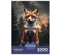 1000 Piece Jigsaw Puzzles for Adults Fox in The Stars-1 Puzzle for Adults Anti-Stress Toys Presents for Women Parent-child Interaction 70x50cm/1000pcs