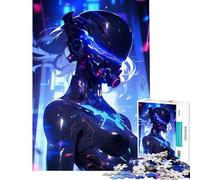 1000 Piece Jigsaw Puzzles for Adults Future Army Girl Impossible Game for Educational Game Challenge Toy Gifts Ideas Learning Educational (Size 38x26cm)