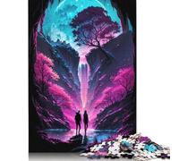 1000 Piece Jigsaw Puzzles for Adults Galactic Odyssey Square Puzzle for Adults, Paper Puzzles Puzzle Hands-on Game 1000pcs (75x50cm)