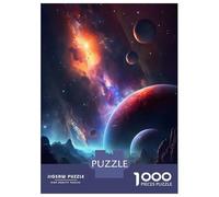 1000 Piece Jigsaw Puzzles for Adults Galaxy Far Away Puzzle for Adults Anti-Stress Toys Presents for Women Parent-child Interaction 70x50cm/1000pcs