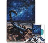 1000 Piece Jigsaw Puzzles for Adults Galaxy Scorpion,Learning Educational Toys Family Games Enhance Love between Couples 38x26cm