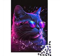 1000 Piece Jigsaw Puzzles for Adults Gaming Cat1 Jigsaw Puzzle Adult Wooden Puzzles Family Entertainment Toys 1000pcs (75x50cm)