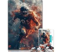 1000 Piece Jigsaw Puzzles for Adults Gifts American Football Players 1000 Pieces for Adults,Challenging Difficult Deal As Gifts for The Whole Family (size 38x26cm)