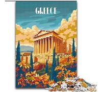 1000 Piece Jigsaw Puzzles for Adults Gifts Ancient Greece Glory,Decompressing Intellectual Educational Toy Birthday Present,Gifts 50x75cm