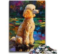 1000 Piece Jigsaw Puzzles for Adults Gifts Animal Poodle 1000 Pieces for Adults,is Ideal As Gifts for The Whole Family for Age 14 (75x50cm)