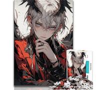 1000 Piece Jigsaw Puzzles for Adults Gifts Anime Devil Boy Puzzles for Adults,Unique Birthday And Gifts for And Age 14 Years Up 26x38cm