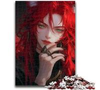 1000 Piece Jigsaw Puzzles for Adults Gifts Anime Fox Mask Girl Challenging To Complete But Fun And Humorous Educational Game for Birthday 50x75cm