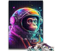 1000 Piece Jigsaw Puzzles for Adults Gifts Ape Astronaut Learning Educational Toy for Is Ideal As A Gift for The Whole Family 50x75cm