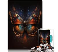 1000 Piece Jigsaw Puzzles for Adults Gifts Art Dream Butterfly Puzzles for Adults,Educational Toy Funny Family Games Unique Home Decor (size 38x26cm)