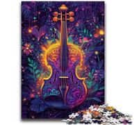 1000 Piece Jigsaw Puzzles for Adults Gifts Art Guitar Learning Educational Toy for Is Ideal As A Gift for The Whole Family 50x75cm