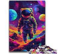 1000 Piece Jigsaw Puzzles for Adults Gifts Astronaut Learning Educational Toy for Is Ideal As A Gift for The Whole Family 50x75cm