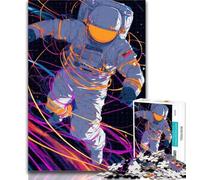 1000 Piece Jigsaw Puzzles for Adults Gifts Astronaut Teenager Jigsaw,Artistic Wall Decor & Birthday Gift Idea for Friends, Home Office 50x75cm