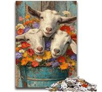 1000 Piece Jigsaw Puzzles for Adults Gifts Baby Cow 1000 Pieces for Adults,Educational Games Home Decoration Unique Home Decor And Gifts (75x50cm)