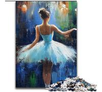 1000 Piece Jigsaw Puzzles for Adults Gifts Ballet Dancer, Learning Educational Toys Family Games Unique Birthday And Gifts (Size 26x38cm)