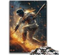 1000 Piece Jigsaw Puzzles for Adults Gifts Baseball Players Adult Puzzles,learning Educational Is Ideal As A Gift for The Whole Family (38x26cm)