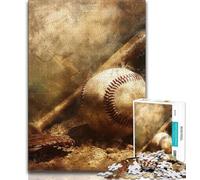 1000 Piece Jigsaw Puzzles for Adults Gifts Baseball Players Puzzles for Teenagers,deal As Gifts for The Whole Family for Ages 14+ 38x26cm