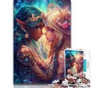 1000 Piece Jigsaw Puzzles for Adults Gifts Beautiful Anime Girl 1000 Pieces for Teenagers,Educational Games DIY Toys Great Gifts And Toys 26x38cm