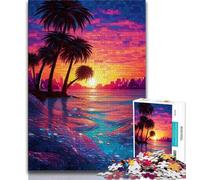 1000 Piece Jigsaw Puzzles for Adults Gifts Beautiful Beaches Scenery Adult Puzzles,Educational Stress Relief Toy Great Gifts And Toys (size 75x50cm)