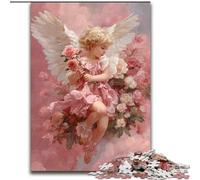 1000 Piece Jigsaw Puzzles for Adults Gifts Beautiful Little Angel Stress Reliever Difficult Challenge Every Piece Is Unique - Challenging Family Fun Game (size 26x38cm)