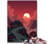 1000 Piece Jigsaw Puzzles for Adults Gifts Beautiful Mountains 1000 Pieces for Adults,Educational Games Home Decoration Unique Home Decor And Gifts (75x50cm)