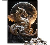 1000 Piece Jigsaw Puzzles for Adults Gifts Brave Dragon, for 14+ Challenging Game As A Gift for The Whole Family And Friends (Size 50x75cm)