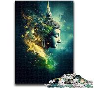 1000 Piece Jigsaw Puzzles for Adults Gifts Buddha for And from 14 Years And over Play Toys Because It Is Ideal As A Gift for The Whole Family 50x75cm