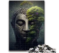 1000 Piece Jigsaw Puzzles for Adults Gifts Buddha in Nature Learning Educational Toy for Is Ideal As A Gift for The Whole Family 50x75cm