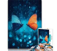 1000 Piece Jigsaw Puzzles for Adults Gifts Butterfly 1000 Pieces for Teenagers,Challenging Game Gifts for Is Ideal As A Gift for The Whole Family (size 75x50cm)