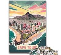 1000 Piece Jigsaw Puzzles for Adults Gifts Cape Town Puzzles for Teenagers,deal As Gifts for The Whole Family for Ages 14+ (50x75cm)