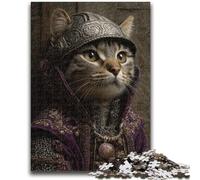 1000 Piece Jigsaw Puzzles for Adults Gifts Cat from An Aristocratic Family Adult Puzzles,Fun Present & Activity for Home,Toy for Rainy Days (38x26cm)
