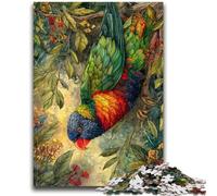1000 Piece Jigsaw Puzzles for Adults Gifts Cheeky Rainbow Bird Adult Jigsaw,Fun Present & Activity for Home,Toy for Rainy Days (38x26cm)