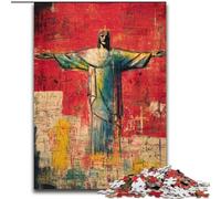 1000 Piece Jigsaw Puzzles for Adults Gifts Christian Statues, Toys Educational Games Stress Relieving Wall Decoration (Size 26x38cm)
