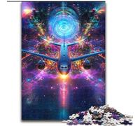 1000 Piece Jigsaw Puzzles for Adults Gifts Color Plane, for 14+ Challenging Game As A Gift for The Whole Family And Friends (Size 26x38cm)
