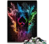 1000 Piece Jigsaw Puzzles for Adults Gifts Color Poker Learning Educational Toys Family Games Gifts for Friends And Family 50x75cm