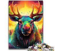 1000 Piece Jigsaw Puzzles for Adults Gifts Colorful Art Otter Adult Puzzles,Staycation Kill Time with Fully Interlocking Randomly Shaped Pieces (26x38cm)
