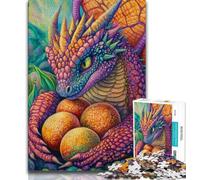 1000 Piece Jigsaw Puzzles for Adults Gifts Colorful Flying Dragon 1000 Pieces for Teenagers,Educational Games DIY Toys Great Gifts And Toys 26x38cm