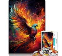 1000 Piece Jigsaw Puzzles for Adults Gifts Colourful Phoenix Art Puzzles for Teenagers,deal As Gifts for The Whole Family for Ages 14+ 75x50cm