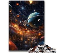 1000 Piece Jigsaw Puzzles for Adults Gifts Colourful Universe 1000 Pieces for Adults,Decompressing Intellectual Educational Toy Perfect Decoration (75x50cm)