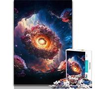 1000 Piece Jigsaw Puzzles for Adults Gifts Cosmic Flower 1000 Pieces for Adults,family Fun Games Is Ideal As A Gift for The Whole Family 38x26cm