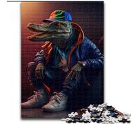 1000 Piece Jigsaw Puzzles for Adults Gifts Crocodile Dancer, Educational Games Home Decoration Is Ideal As A Gift for The Whole Family (Size 26x38cm)