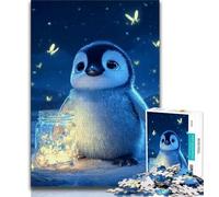 1000 Piece Jigsaw Puzzles for Adults Gifts Cute Baby Penguin 1000 Pieces for Adults,family Fun Games Is Ideal As A Gift for The Whole Family 75x50cm