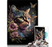 1000 Piece Jigsaw Puzzles for Adults Gifts Cute Kitten Adult Puzzles,Educational Stress Relief Toy Great Gifts And Toys (size 75x50cm)