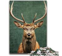 1000 Piece Jigsaw Puzzles for Adults Gifts Deer for And from 14 Years And over Play Toys Because It Is Ideal As A Gift for The Whole Family 26x38cm